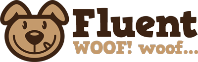 fluent woof logo